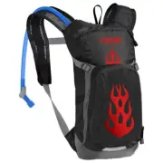 Camelbak Kids' Mini M.U.L.E. 50 oz Hydration Pack Black/Flames