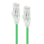 Alogic C6S-1.5GRN 1.5m Green Ultra Slim Cat6 Network Cable - Series Alp