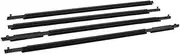 QASULER Car Door Edge Protector, for Toyota, for RAV4, 2009 2010 2011 2012 2013 4pcs Car Front Door Window Rubber Car Roof Weatherstrip Seal