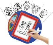 Lexibook CR310NI Super Mario Drawing Projector, 4 Stamps, 10 templates, Lighting