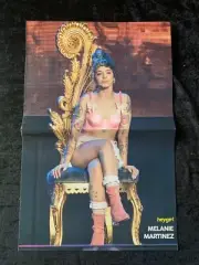 MELANIE MARTINEZ, LITTLE MIX RAREST VINTAGE TURKISH MAGAZINE GIFT POSTER