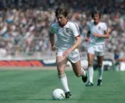 Geoff Pike of West Ham United in action during the FA Charity Shi - Old Photo