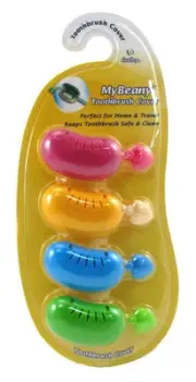Smiley My Beamy Toothbrush Covers 4 Count (2 Pack)