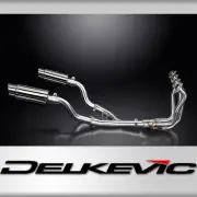 Kawasaki Ninja 1000 11-20 Z1000 10-16 Full Exhaust 8" Round Stainless Mufflers