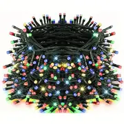 NNETM Christmas Solar String Lights - Multi-Colored, 8 Modes, Waterproof Fairy Lights
