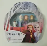 Pez Disney Frozen II Collectible Tin Gift Set Anna Elsa Olaf Kristoff New
