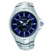Seiko Men's Stainless Steel Blue Watch SNE511P