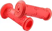 TOOYFUL 1 Pair Rubber Bike Bicycle Handle Bar Grips Anti Slip Waterproof Tricycle Handlebar for Kids Child Cycling Handle Bars, Red