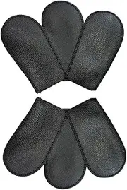 ERINGOGO 6Pcs Piano Foot Pad Protectors Durable Leather Covers for Piano Pedals Prevents Scratches and Dirt Essential Piano Accessories for Use