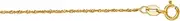 [JewelryWeb] 10k Yellow Gold 1.0mm Sparkle Cut Singapore Chain With Spring-Ring Clasp Necklace 51 Centimeters Chain-Necklace for Women and Men