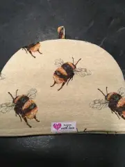Luxury Hand Made Tapestry Lined Large Tea Cosy (4Cup) Queen Bee