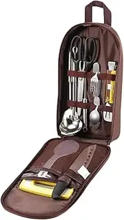 Camping Cookware Storage Bag | Kitchen Utensil Organizer Bag | Utensils Organizer Bag | Portable Travel Camp Utensil Organizer Bag | Utensil Bag for Cooking Utensil Set