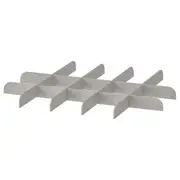 KOMPLEMENT divider for pull-out tray, light grey, 75x58 cm