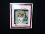BOYDS BEARS Decor FIGURE - WHIMSLY TEABEARIE Teacup Gettysburg - NEW