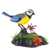 Singing & Chirping Bird in Stump Sound Activated Battery Operated Birds Toys