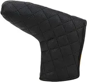 Driver Head Cover, Waterproof Headcover Magnetic with Inside Thicken Plush for Blade Putter(Black)
