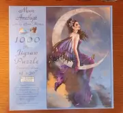 SUNSOUT JIGSAW PUZZLE "MOON AMETHYST" By NENE THOMAS 1000PC NEW