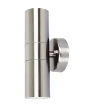 Lucci Project Up/Down Exterior Wall Bracket in Stainless Steel