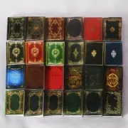 24PC OLD BOOKS Dollhouse 1:12 Miniature Books Prop Faux Books Fill a Bookshelf