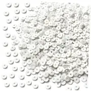 4000 Pieces Polymer Clay Beads Heishi Beads for DIY Jewelry Making 6mm White