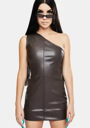 [Dolls Kill] Monic One Shoulder Mini Dress