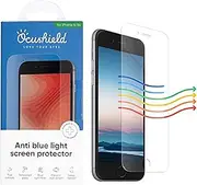 Ocushield Anti Blue Light Tempered Glass Screen Protector for iPhone 6 | 6S - Protect Your Eyes Reduce Migraines & Improve Sleep