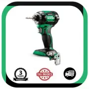 HiKOKI WH36DC 36V Cordless Brushless IP56 1/4" Impact Driver - 3 Years Warranty