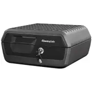 SentrySafe Fire Water Chest Safe Security Box 10.1L for Valuables & Electronics