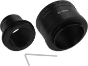 1 Set T2-EOS M Camera Telescope Lens Mount Adapter with 1.25 Inch Telescope Adap