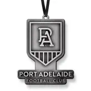 Port Adelaide Power AFL Metal Ornament Christmas Tree Decoration