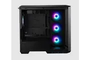 MSI MAG PANO 100R PZ BLACK Micro ATX Case, 2 x USB 5Gbps , 1x USB C 20Gbps, 1 x Audio-Out / Mic,, 3x 2.5', 2x 3.5', Micro ATX / Mini ITX(NEW) MAG PANO 100R PZ