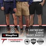 King Gee Mens Tradies Summer Work Short Shorts (K17330) 77-112 RRP$59.95