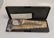 CEN-TECH P5658 0-6" DIAL CALIPER In Foam Lined Case UNUSED / WRAPPED STILL BOXED