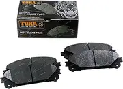 Front Disc Brake Pad Set for Toyota Kluger GSU40R GSU45R GSU50R GSU55R & for Lexus RX350 GGL15R V6 3.5L 2GR 2007 2008 2009 2010 2011 2012 2013 2014 2015 2016 2017 2018 2019 2020