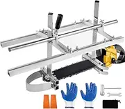 Adjustable Chainsaw Mill 14-36 Aluminum Galvanized Steel Portable Sawmill Attachment for Accurate Plank CuttingCompatible with 14-36 Inch Chainsaws Ideal for Woodworkers and Carpenters
