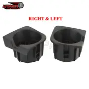 For Toyota Tacoma 2005-2017 Center Console Cup Holder Insert Right & Left Black