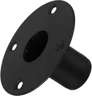 Abaodam Metal Speaker Stand Durable Iron Speaker Base for Secure Audio Placement Portable Mount for Home and Stage Use Reliable Support