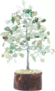 Green Jade Crystal Tree of Life, Chakra Tree of Life, Handmade Gemstone Tree for