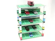 Five-story model car display Diecast car parking 1:43 scale Diorama kit 1/43