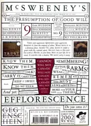 McSweeney's Issue 9 by Dave Eggers (2002, Trade Paperback)