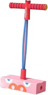 harayaa Foam Pogo Jumper for Kids Indoor/Outdoor Jumping Toys Wear Resistant Anti Slip and Fun Jumping Stick for Girls Boys Teen, Pink Base