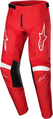 Alpinestars 3743924-3120-22 YOUTH RACER LURV PANTS MARS RED/WHITE SZ 22