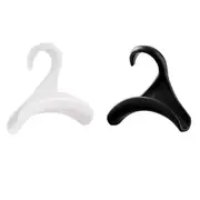 10PCS Wardrobe Plastic Storage Rack Hook Multi-Purpose Hanger Tie Scarf Holder