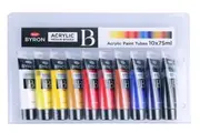 Jasart: Byron Acrylic Paint - 75ml (Set of 10)