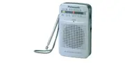 Panasonic FM Radio Speaker Pocket Player, AM FM Dual Band Receiver