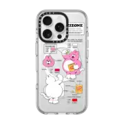 iPhone 16 Pro Clear Case MagSafe Compatible ZIZONE SKETCH BY ZIZONE