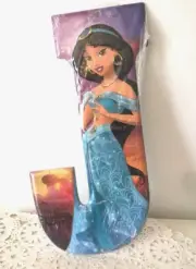 Jasmine Disney Metal Letter J Wall Home Accent 1285436 Open Road NEW