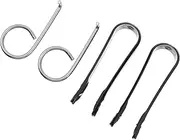 SWOOMEY 2 Sets Screw Removal Hook Kit for Wheel Lug Caps Durable Tire Bolt Caps Removal Tool with Clips Easy to Use and Efficient Maintenance