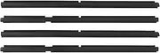 Car Door Window Glass Sealing Strip Compatible with Grand Cherokee II WJ WG 1998-2005 55135890AF 55135891AF 55135878AF 55135879AF