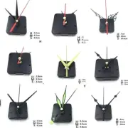 Quartz Clock Movement Mechanism Hands Wall Repair Tool Parts Silent Kit Set DIY